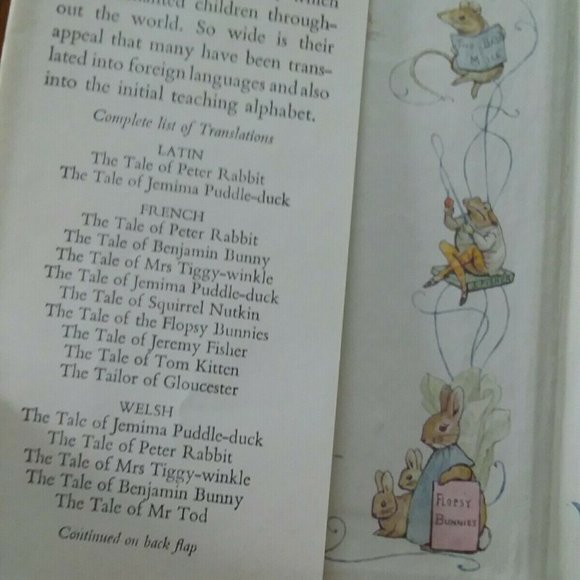 The Tale Of Mr Tod - Beatrix Potter (Frederick Warne And Co Hardback 1973 ed) - Picture 3 of 7
